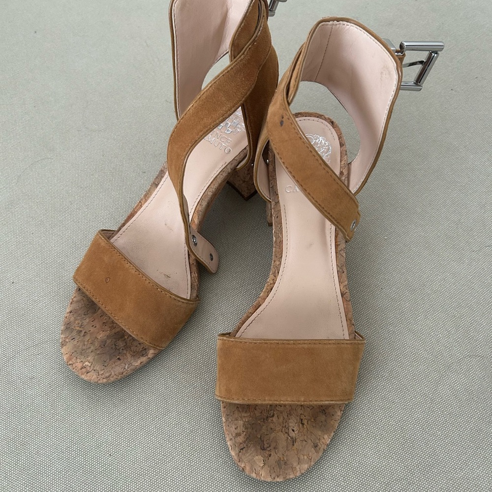 Brown Suede Women's Sandals